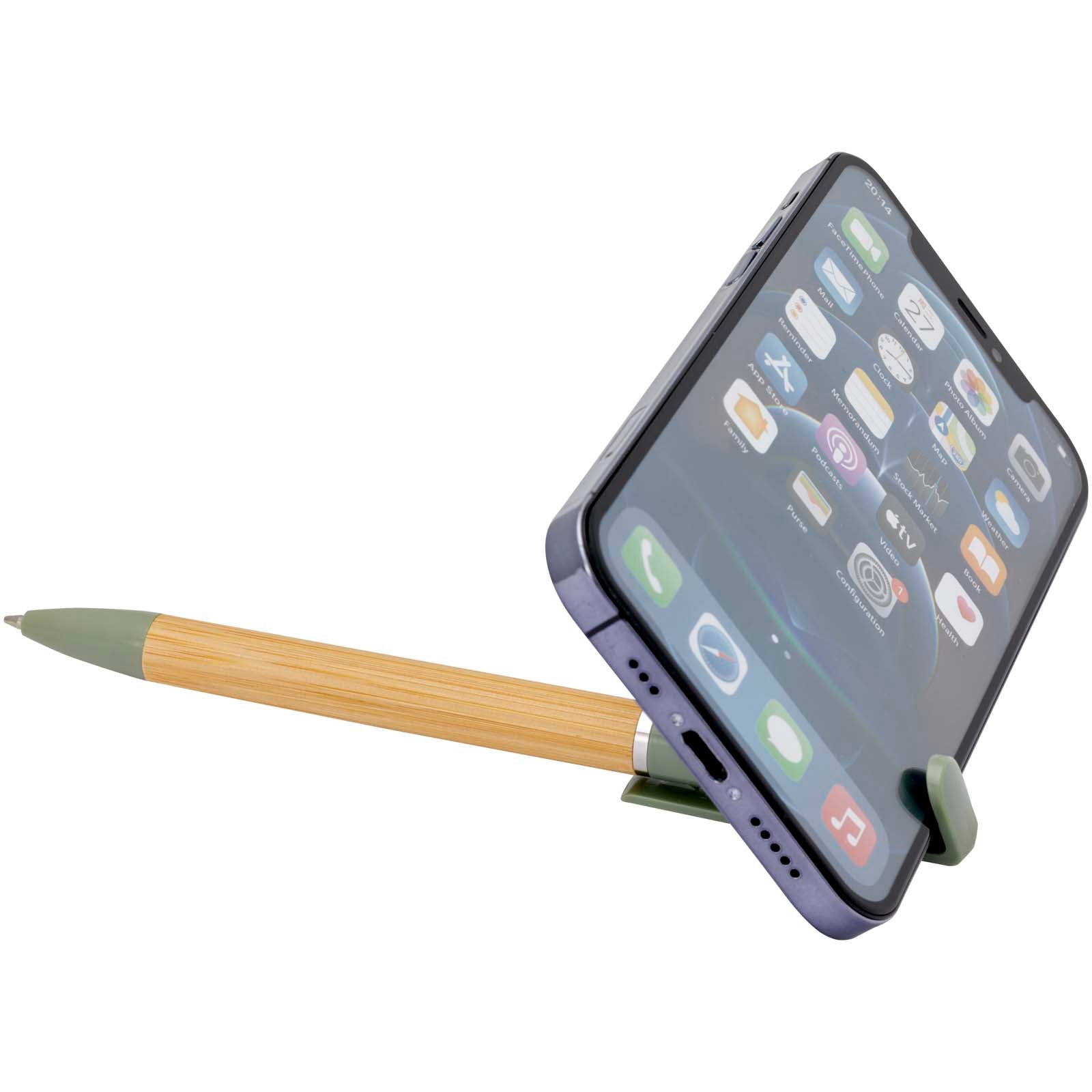 Penna supporto per telefono Delfina (inchiostro blu)