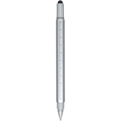 Penna multifunzione in alluminio riciclato Dora (inchiostro nero)