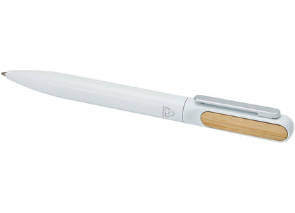 Penna a sfera in alluminio riciclato Blanca (inchiostro nero)