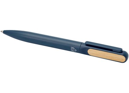 Penna a sfera in alluminio riciclato Blanca (inchiostro nero)