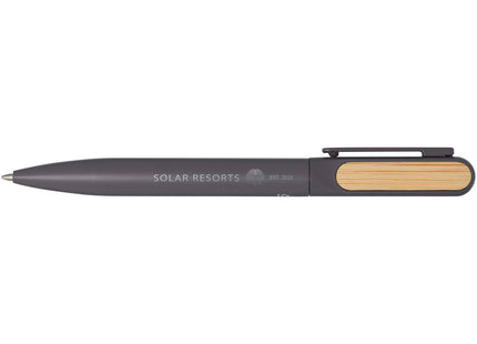 Penna a sfera in alluminio riciclato Blanca (inchiostro nero)