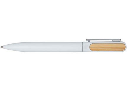 Penna a sfera in alluminio riciclato Blanca (inchiostro blu)