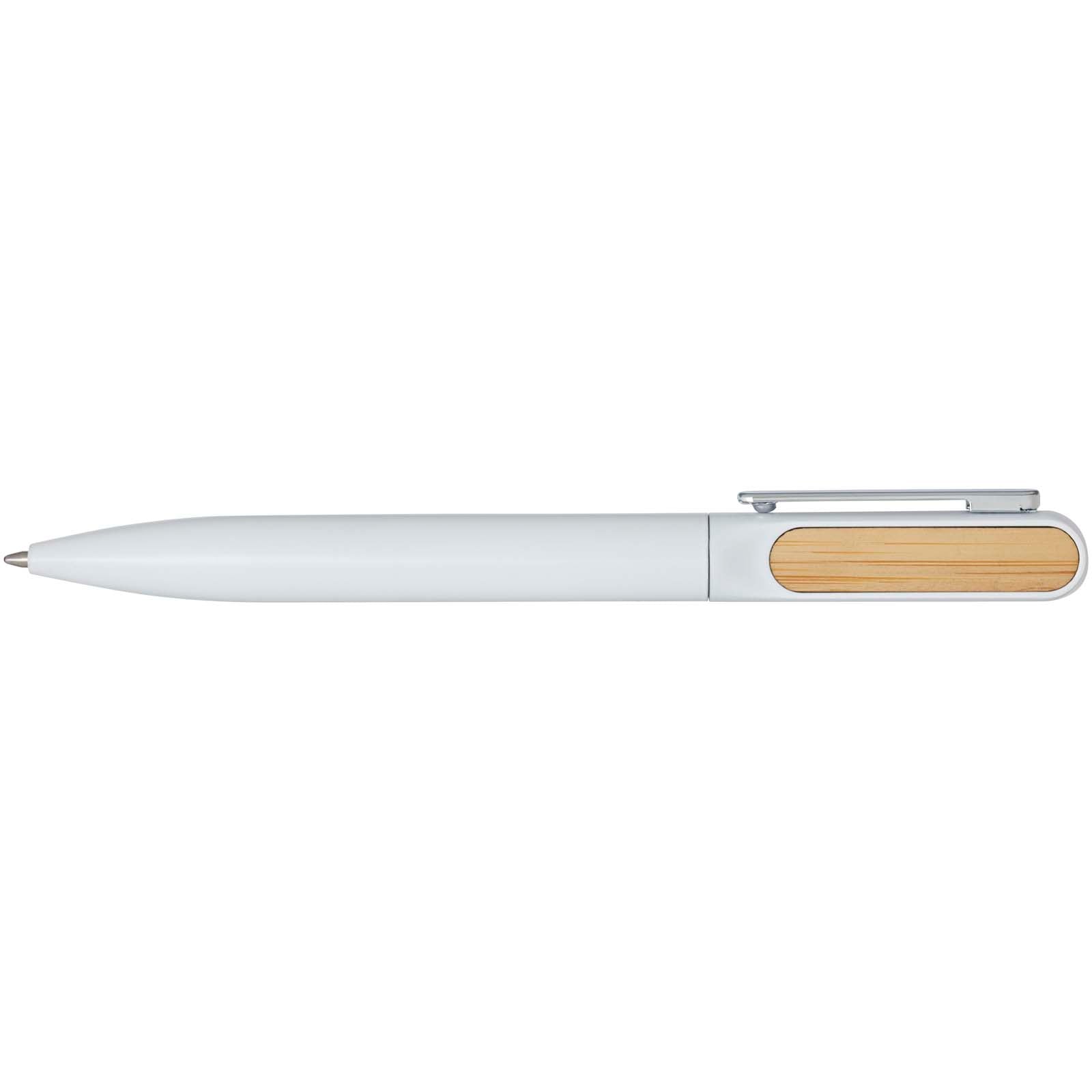 Penna a sfera in alluminio riciclato Blanca (inchiostro blu)