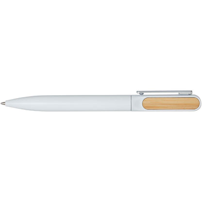 Penna a sfera in alluminio riciclato Blanca (inchiostro blu)