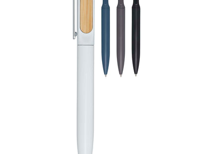 Penna a sfera in alluminio riciclato Blanca (inchiostro blu)