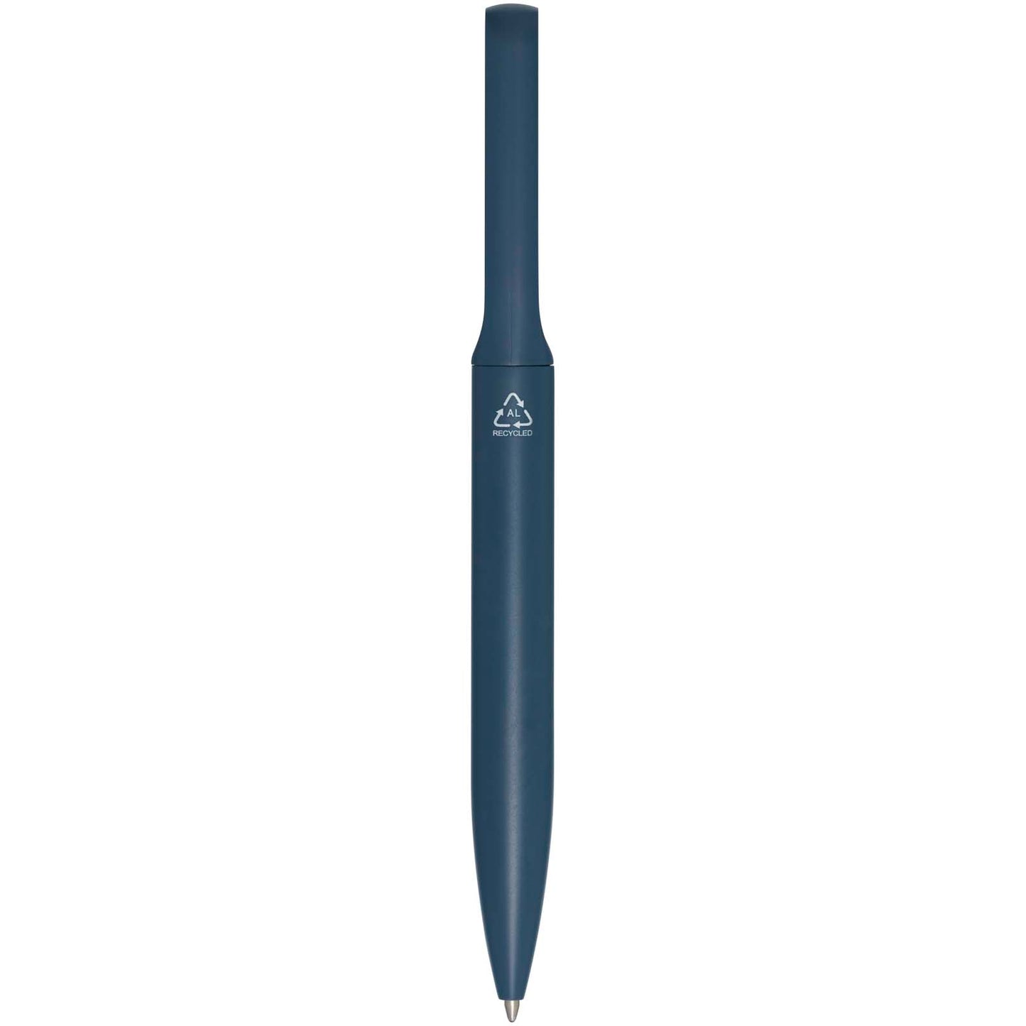 Penna a sfera in alluminio riciclato Blanca (inchiostro blu)