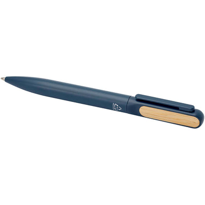 Penna a sfera in alluminio riciclato Blanca (inchiostro blu)