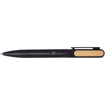 Penna a sfera in alluminio riciclato Blanca (inchiostro blu)