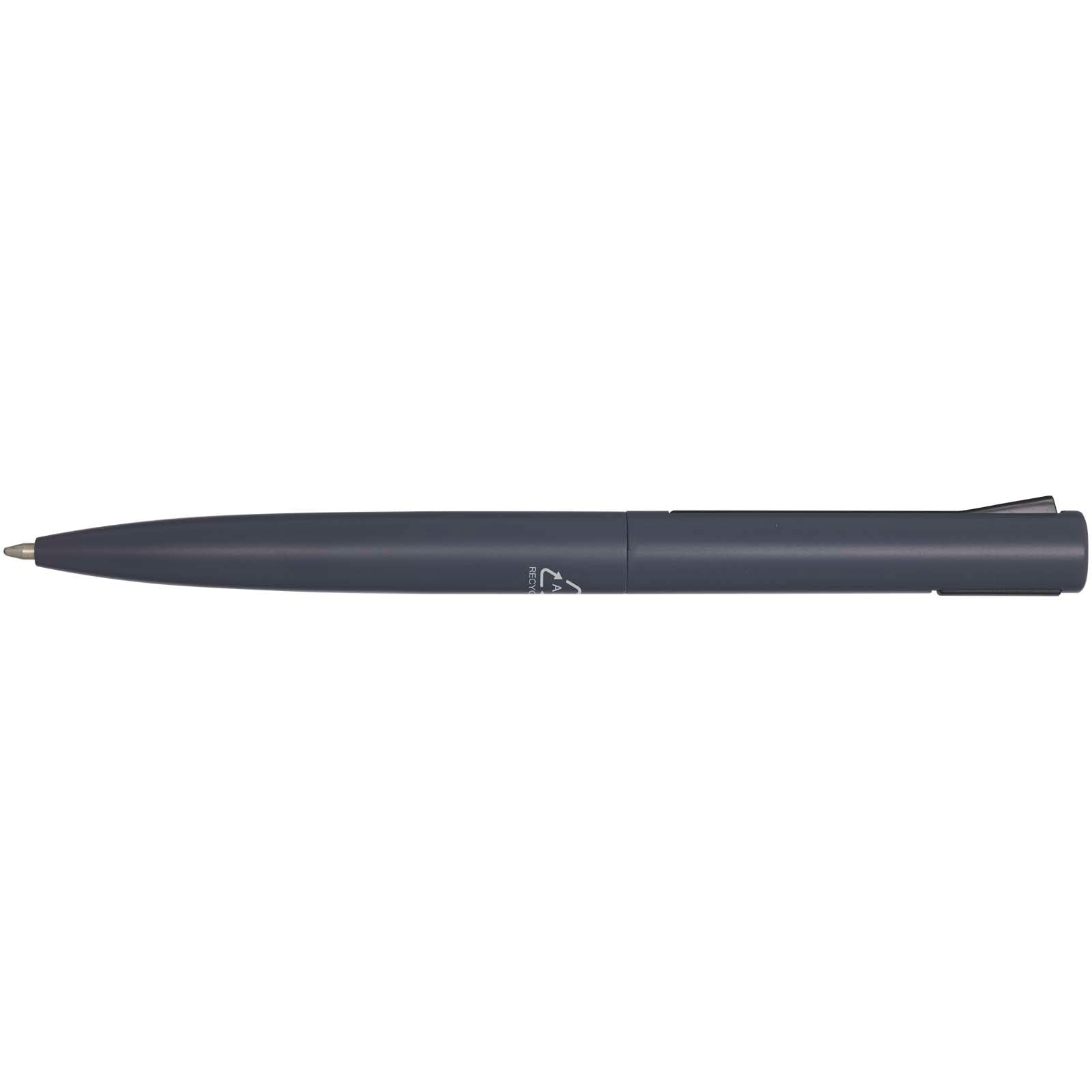 Penna a sfera in alluminio riciclato Juana (inchiostro nero)