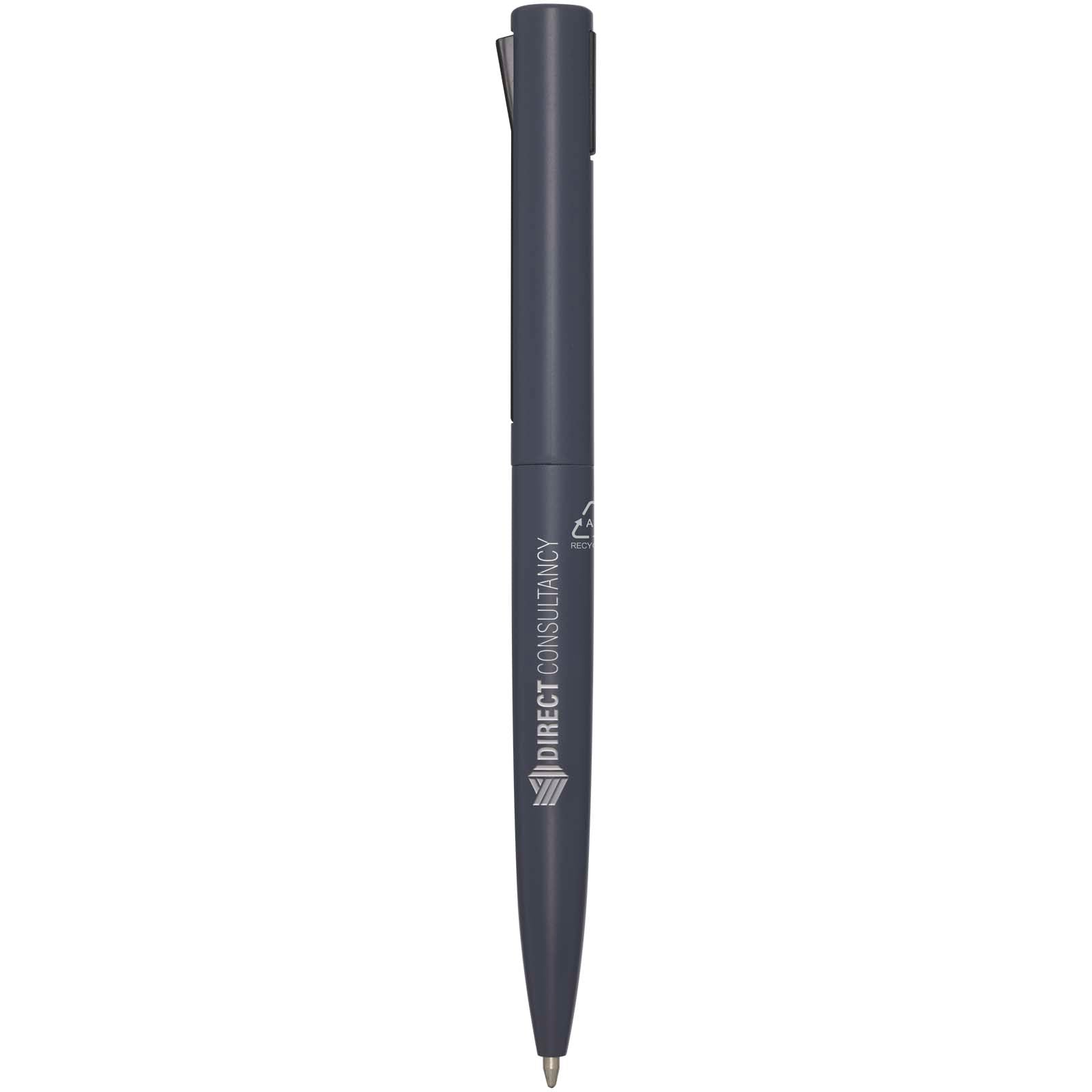 Penna a sfera in alluminio riciclato Juana (inchiostro nero)