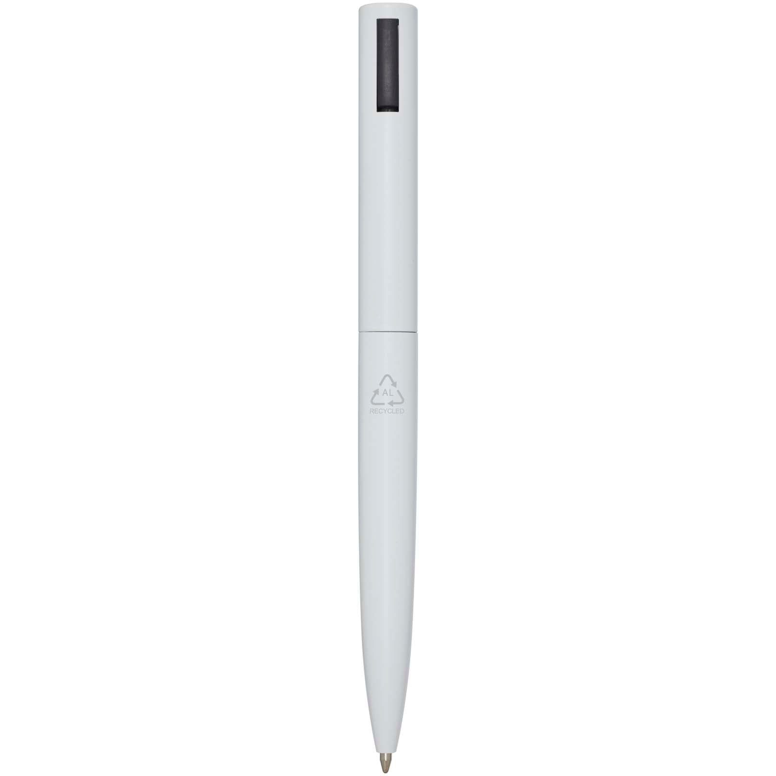 Penna a sfera in alluminio riciclato Juana (inchiostro blu)