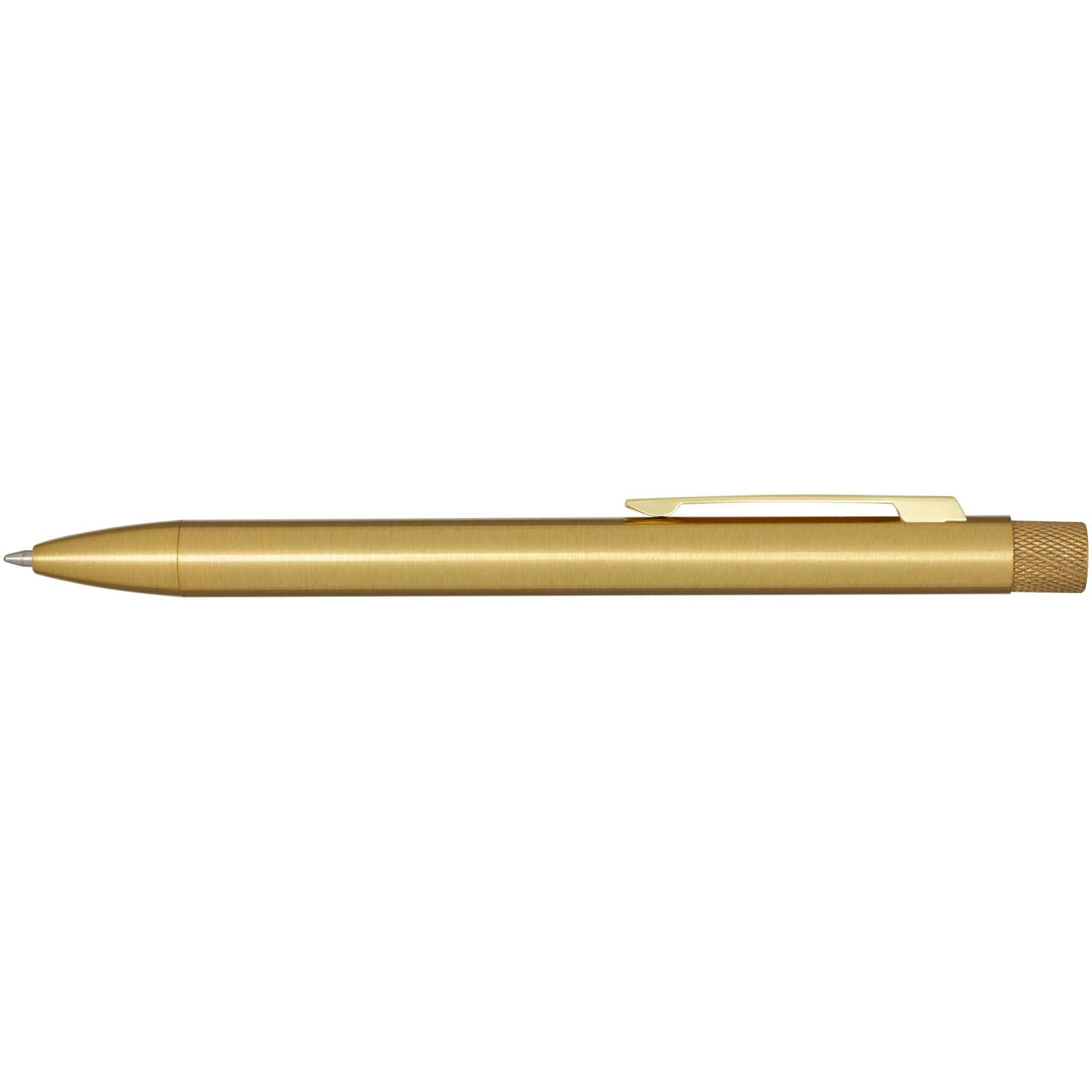 Penna a sfera in ottone riciclato Beatriz (inchiostro nero)