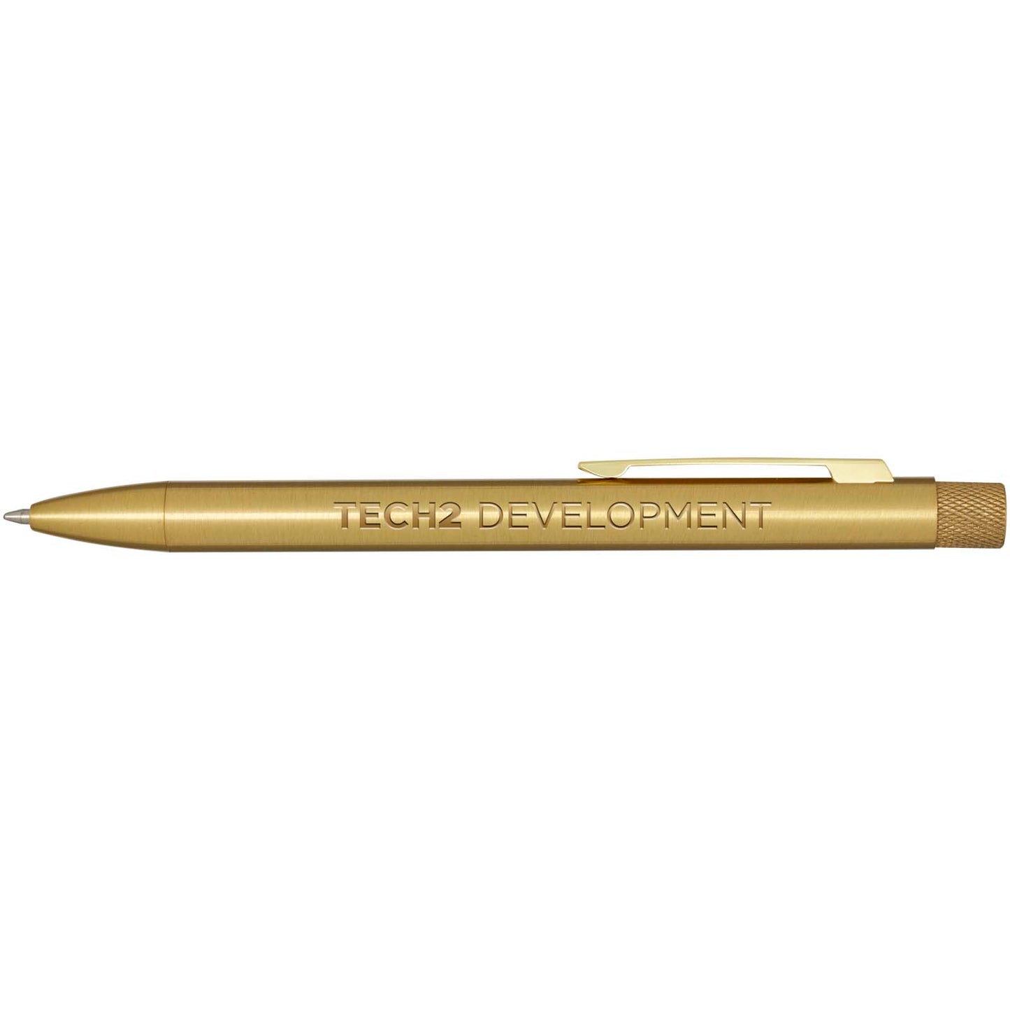 Penna a sfera in ottone riciclato Beatriz (inchiostro nero)