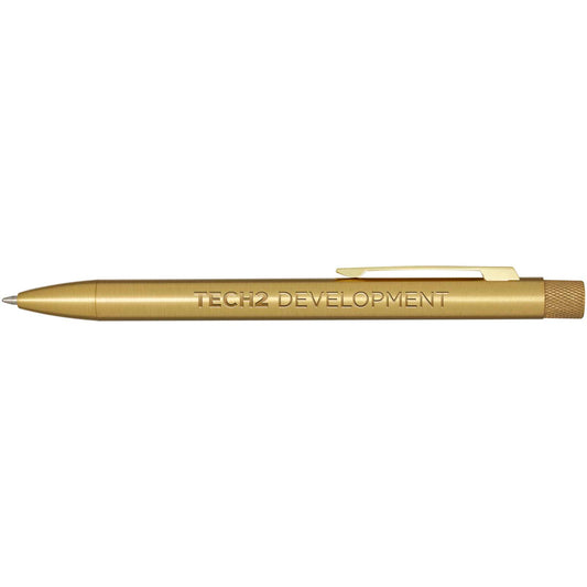 Penna a sfera in ottone riciclato Beatriz (inchiostro nero)