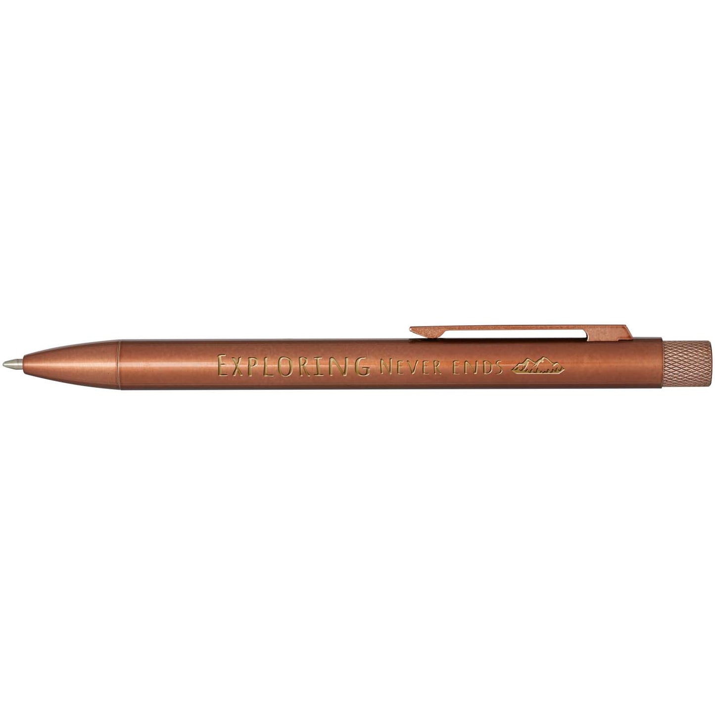 Penna a sfera in ottone riciclato Beatriz (inchiostro nero)
