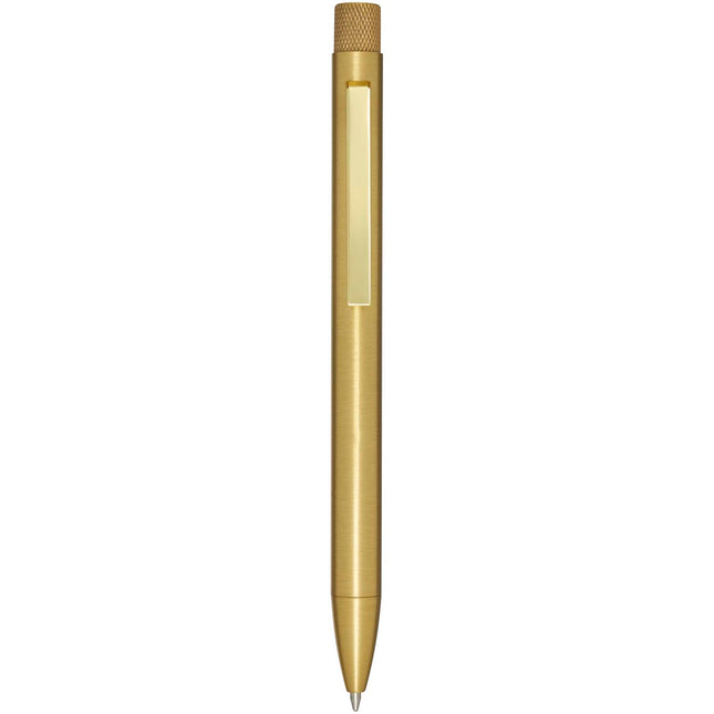 Penna a sfera in ottone riciclato Beatriz (inchiostro blu)