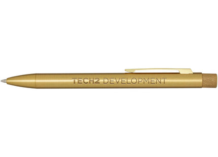 Penna a sfera in ottone riciclato Beatriz (inchiostro blu)