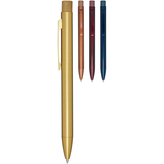 Penna a sfera in ottone riciclato Beatriz (inchiostro blu)