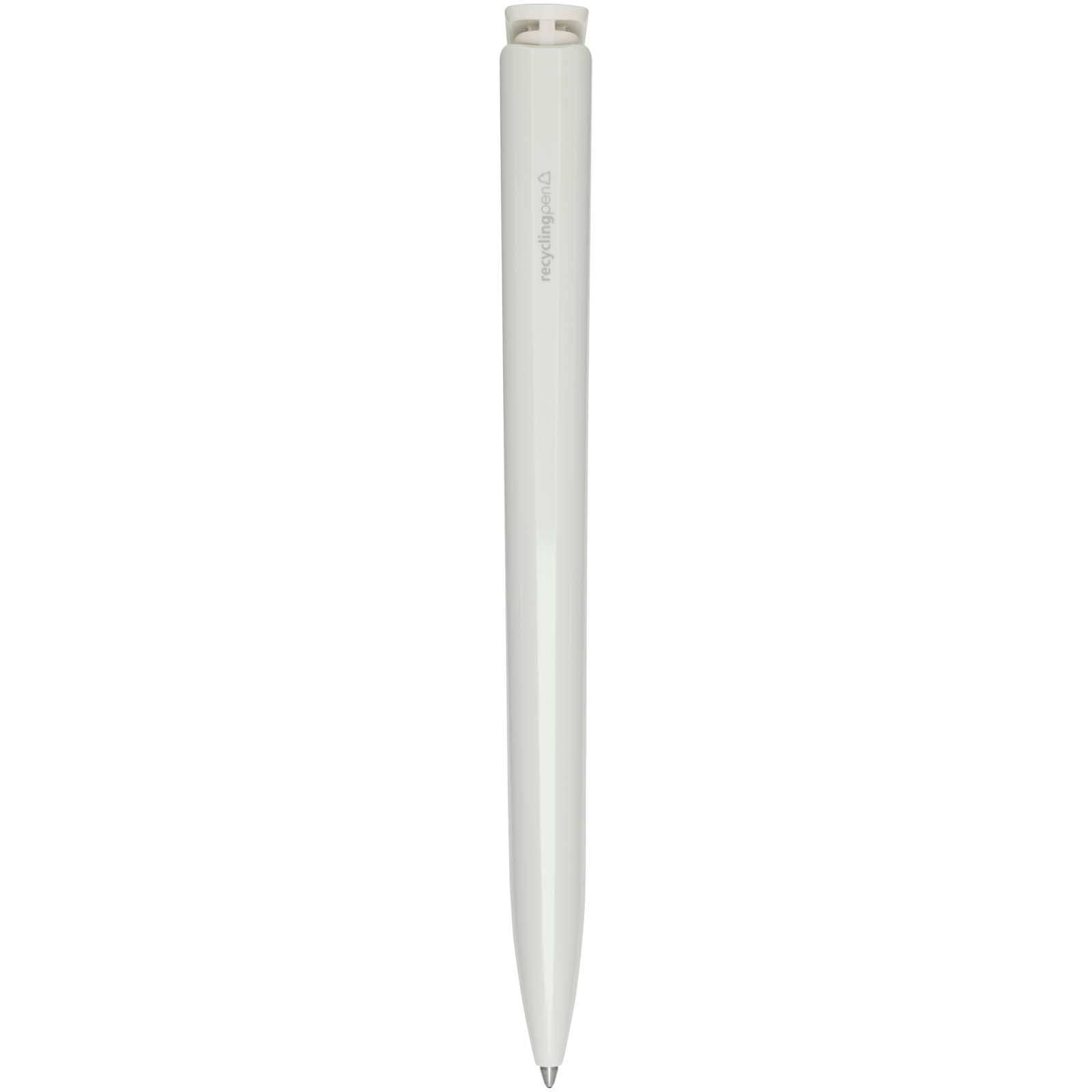 Penna a sfera in plastica riciclata Lucia (inchiostro blu)