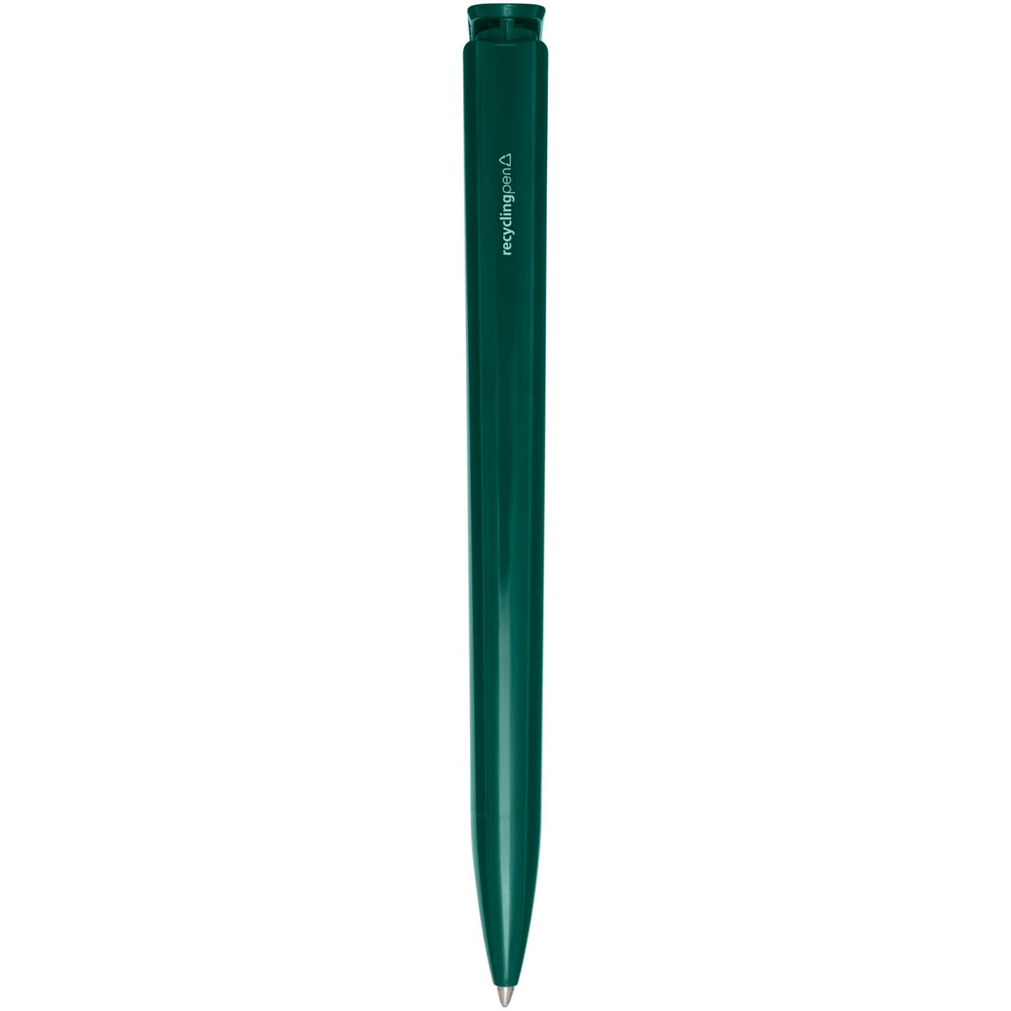 Penna a sfera in plastica riciclata Lucia (inchiostro blu)