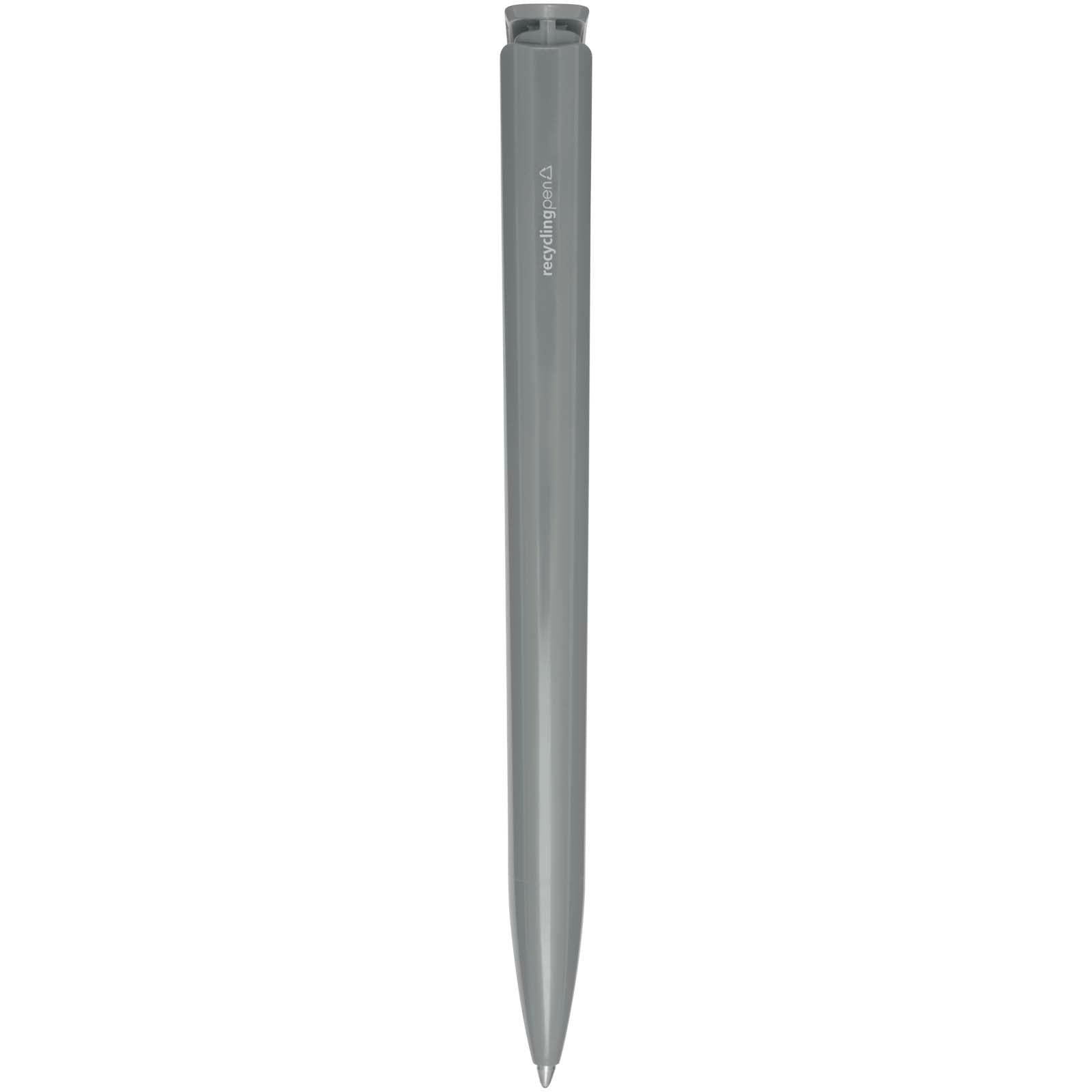 Penna a sfera in plastica riciclata Lucia (inchiostro blu)