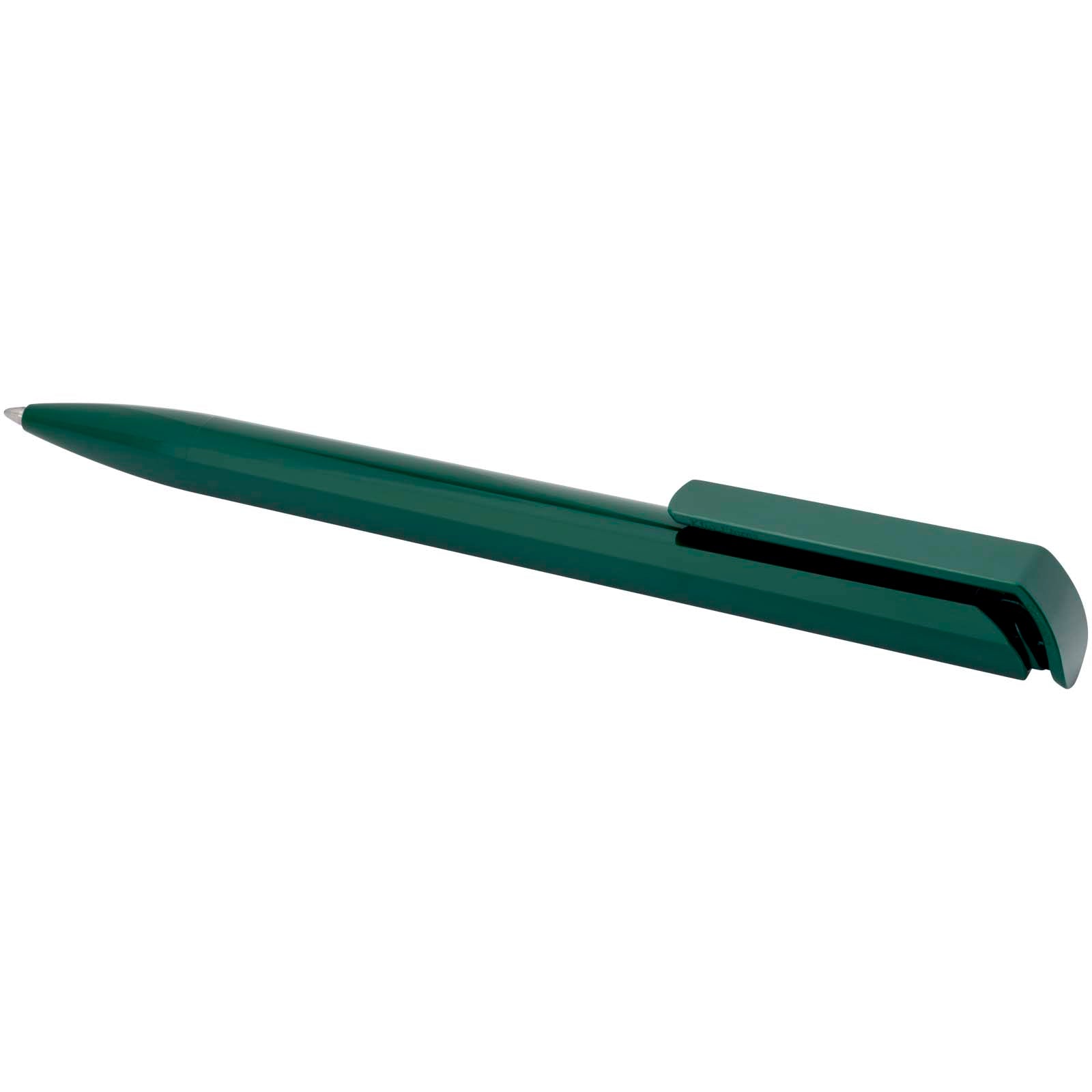 Penna a sfera in plastica riciclata Lucia (inchiostro nero)