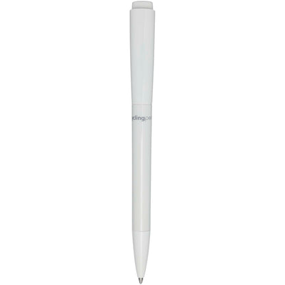 Penna a sfera in plastica riciclata Martha (inchiostro blu)