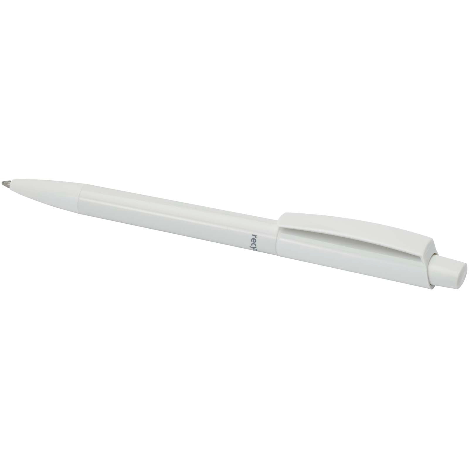 Penna a sfera in plastica riciclata Martha (inchiostro blu)