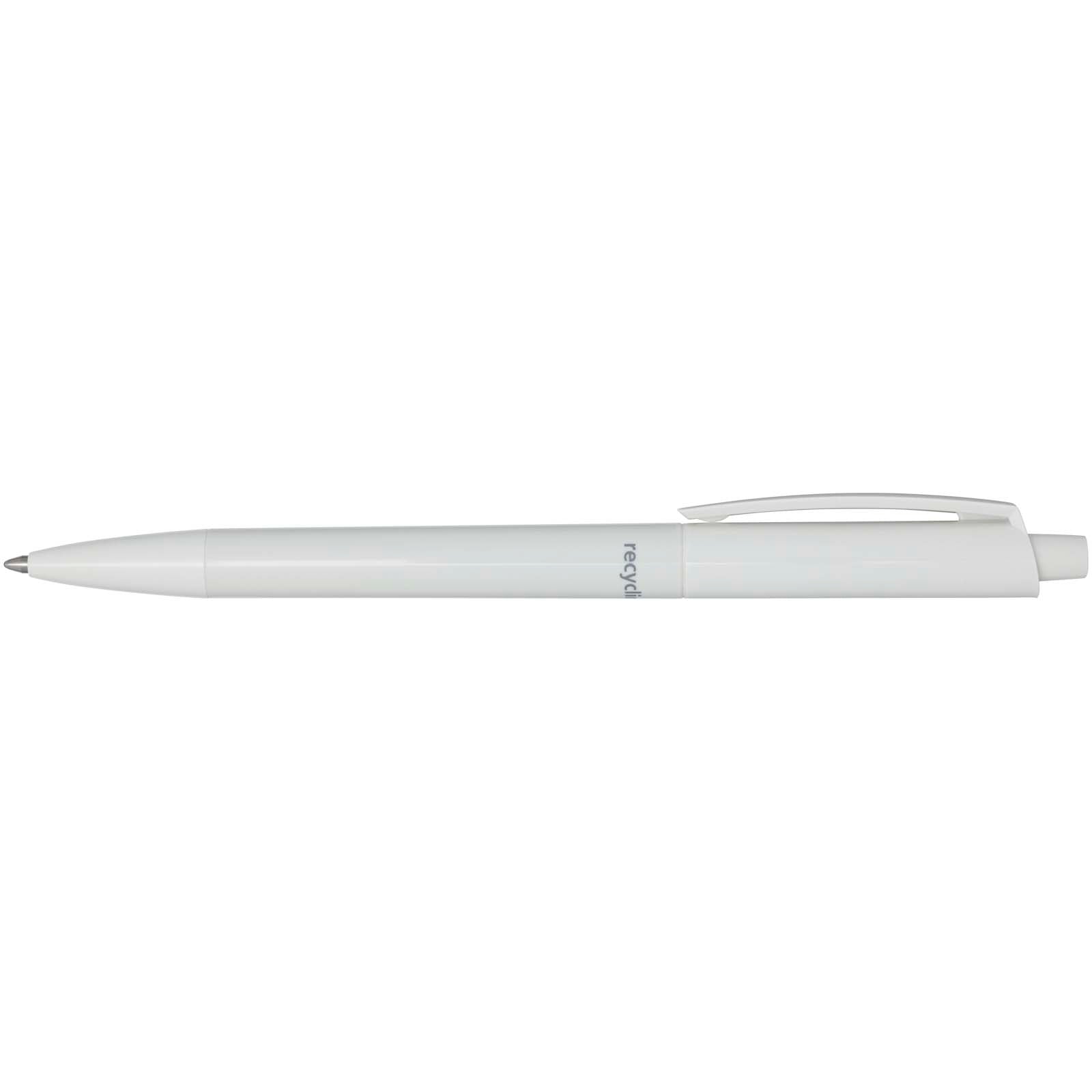 Penna a sfera in plastica riciclata Martha (inchiostro blu)