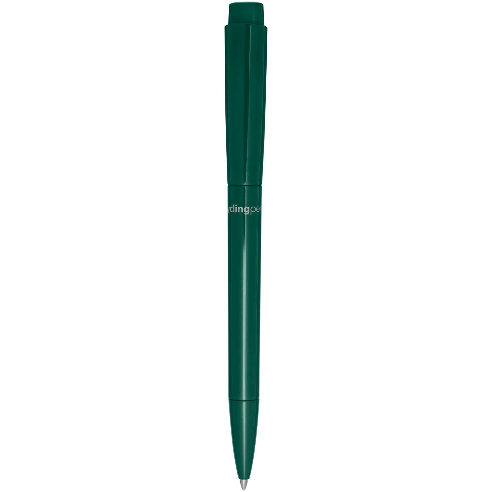 Penna a sfera in plastica riciclata Martha (inchiostro blu)