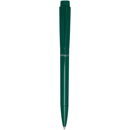Penna a sfera in plastica riciclata Martha (inchiostro blu)