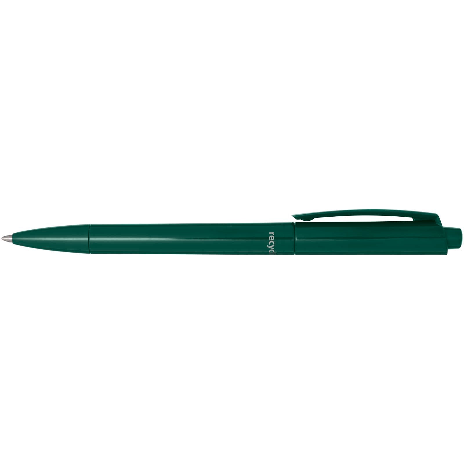 Penna a sfera in plastica riciclata Martha (inchiostro blu)