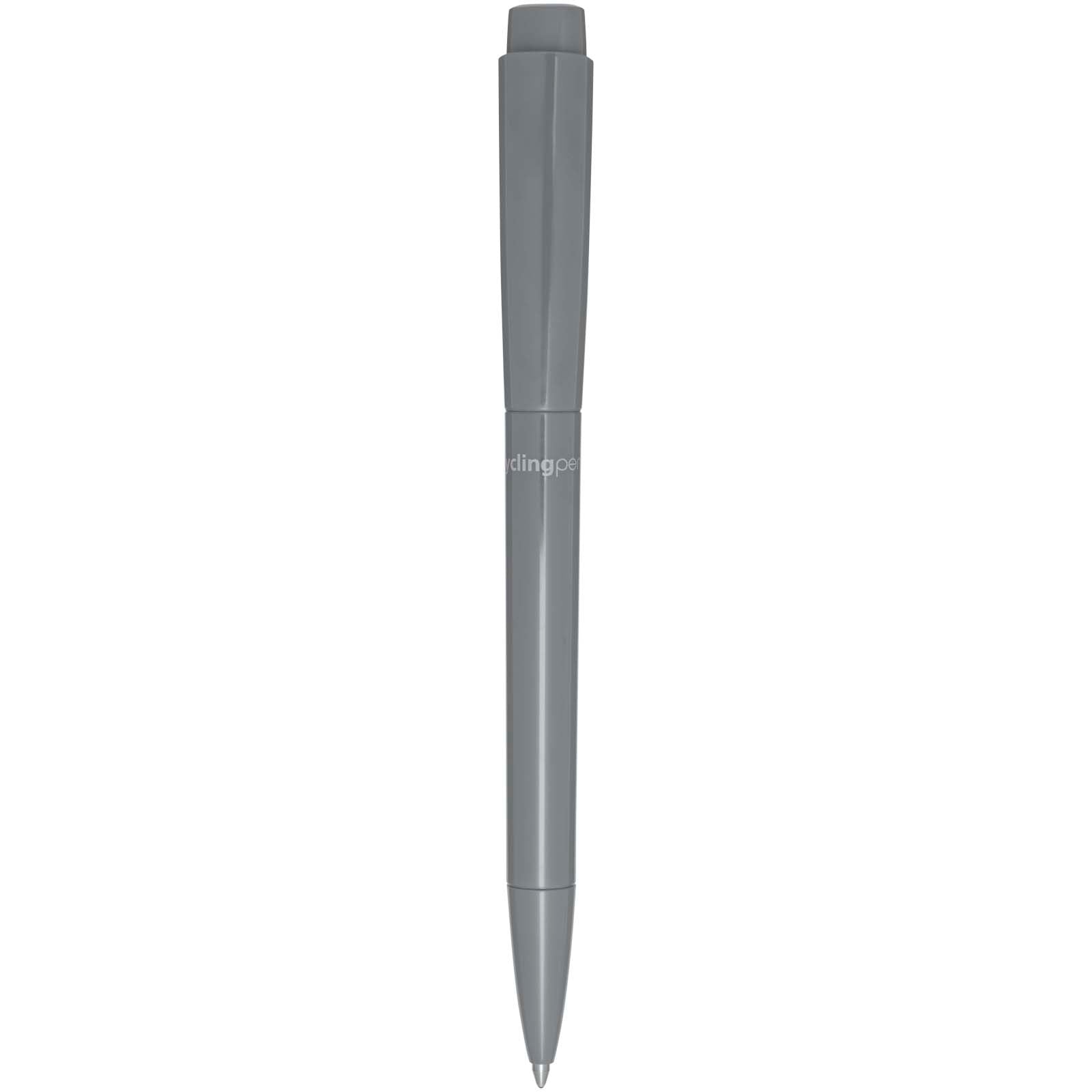 Penna a sfera in plastica riciclata Martha (inchiostro blu)