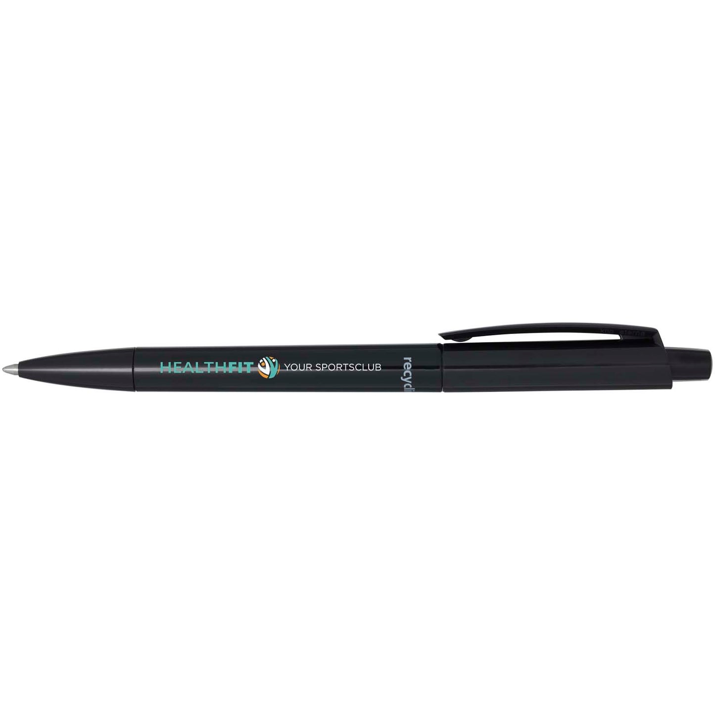 Penna a sfera in plastica riciclata Martha (inchiostro blu)