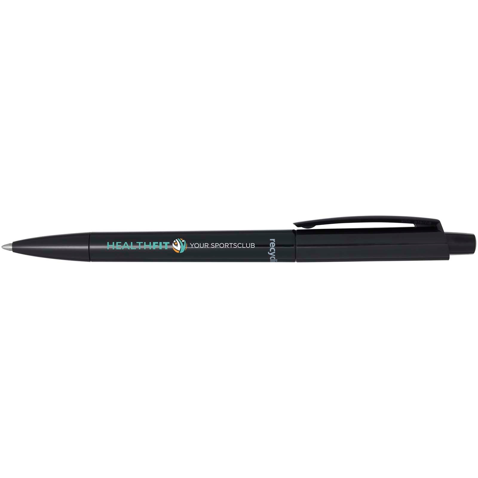 Penna a sfera in plastica riciclata Martha (inchiostro blu)