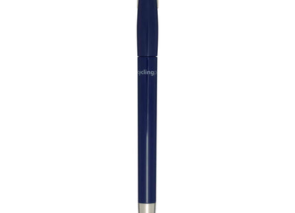 Penna a sfera in plastica riciclata Ana (inchiostro blu)