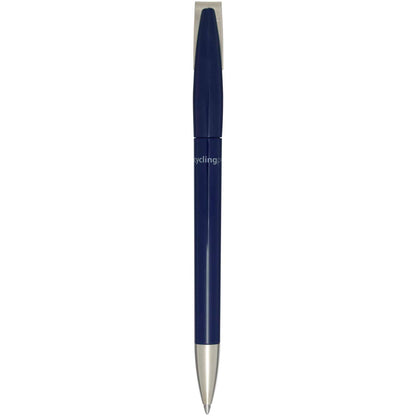Penna a sfera in plastica riciclata Ana (inchiostro blu)