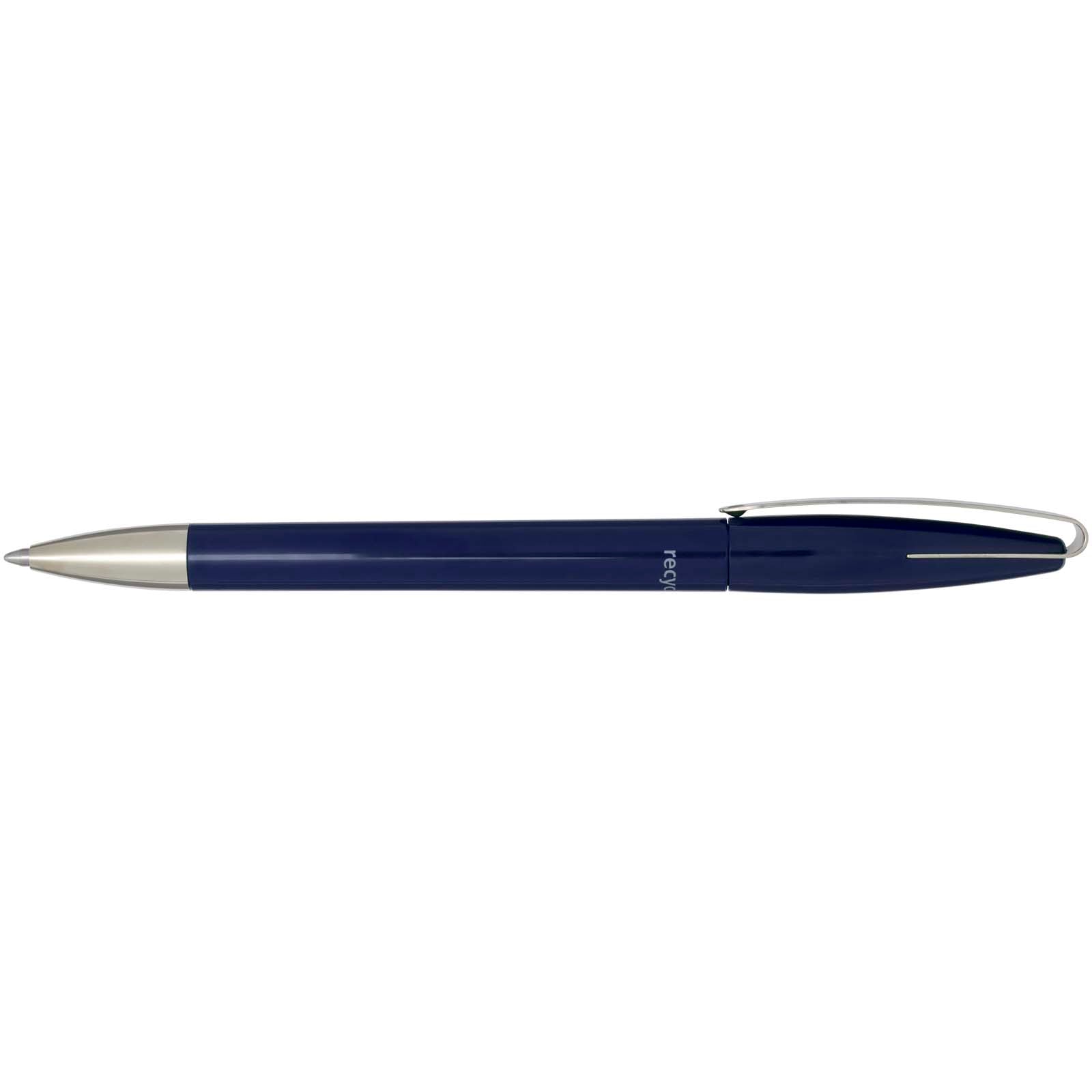 Penna a sfera in plastica riciclata Ana (inchiostro blu)