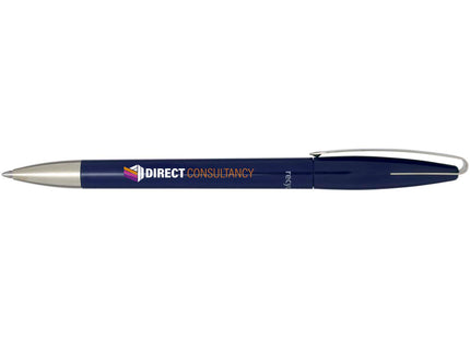 Penna a sfera in plastica riciclata Ana (inchiostro blu)