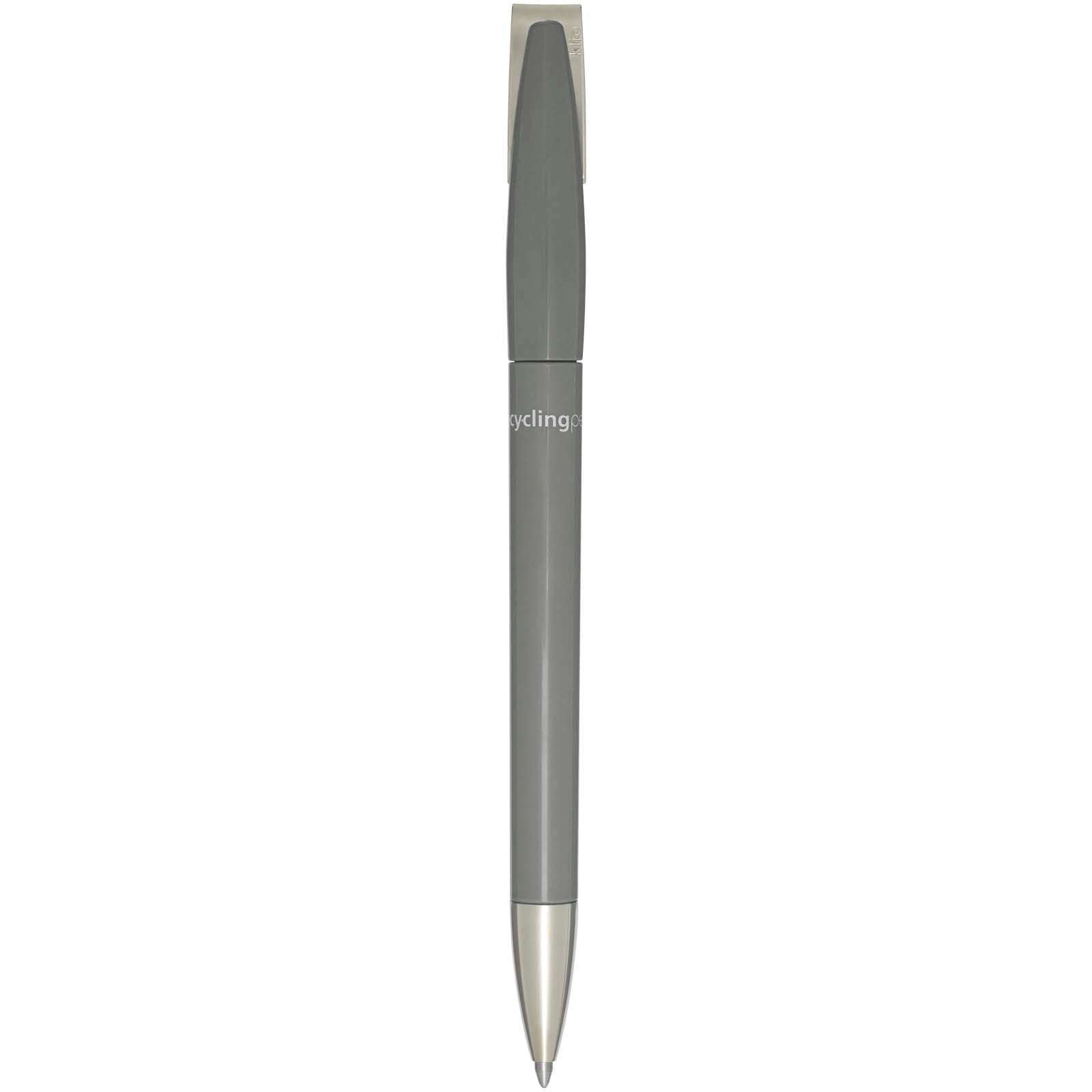 Penna a sfera in plastica riciclata Ana (inchiostro blu)