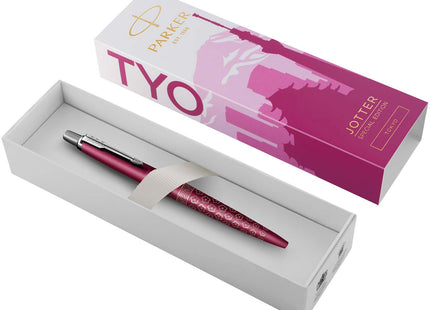 Penna a sfera Parker Jotter SE Global Icons (inchiostro blu)