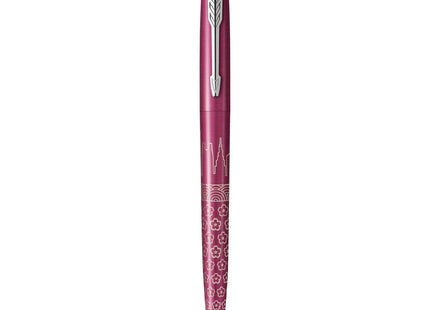 Penna a sfera Parker Jotter SE Global Icons (inchiostro blu)