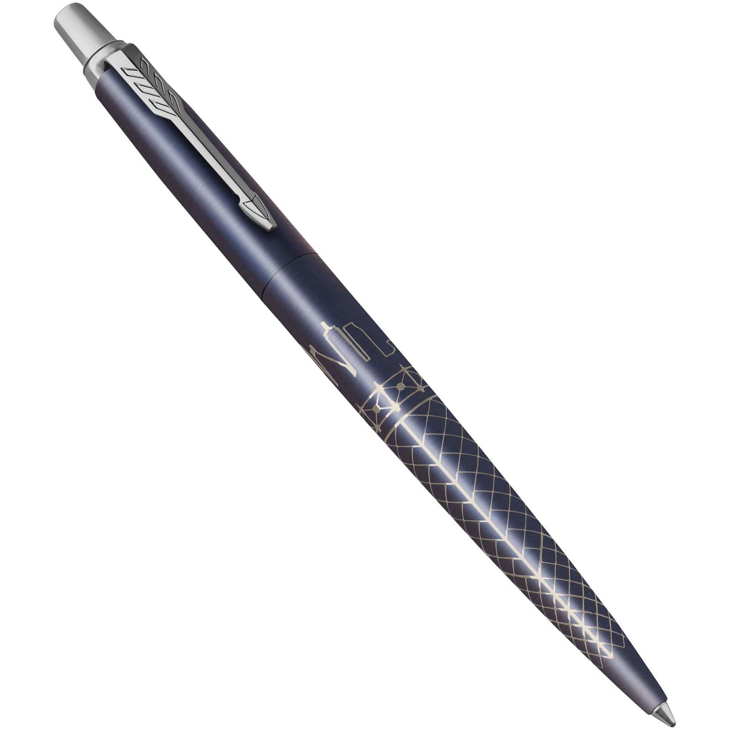 Penna a sfera Parker Jotter SE Global Icons (inchiostro blu)