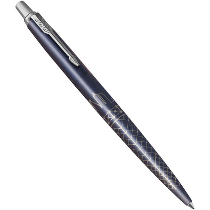 Penna a sfera Parker Jotter SE Global Icons (inchiostro blu)
