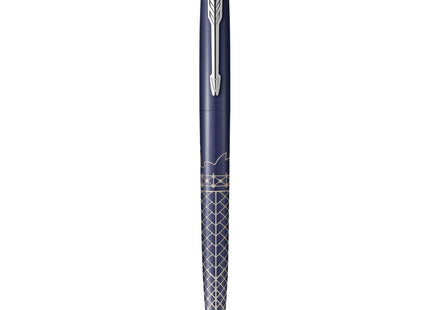 Penna a sfera Parker Jotter SE Global Icons (inchiostro blu)