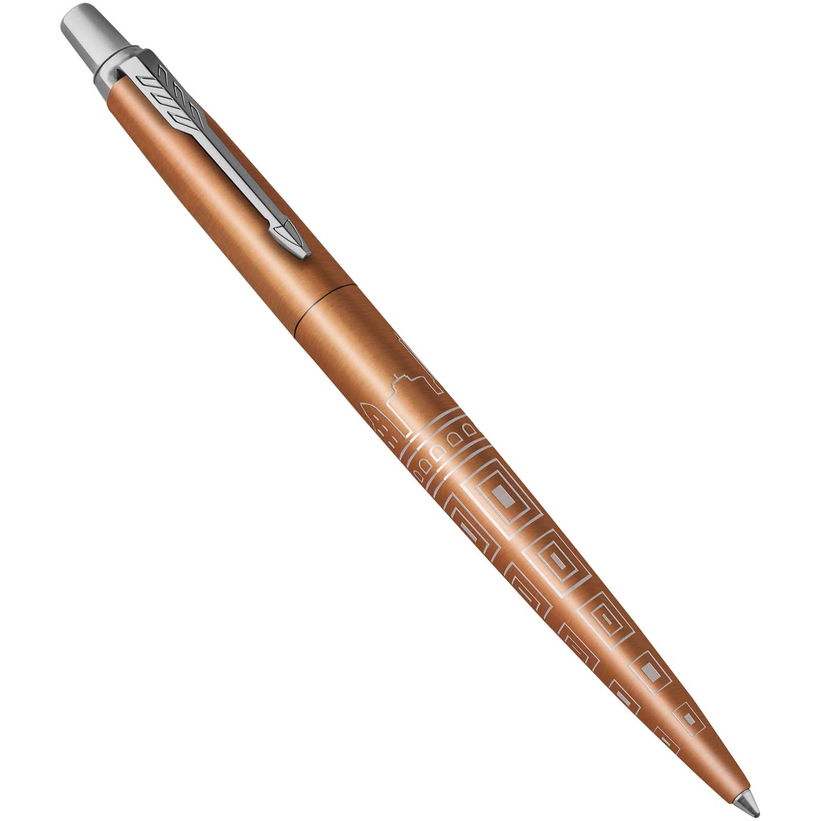 Penna a sfera Parker Jotter SE Global Icons (inchiostro blu)