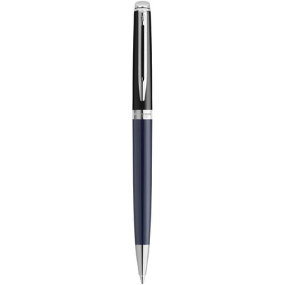 Penna a sfera colorata con finiture in palladio Hemisphere (inchiostro blu)