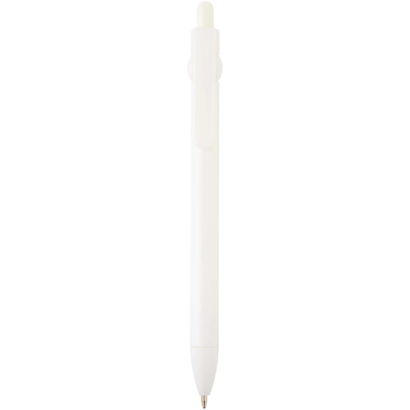 Penna a sfera in plastica riciclata Fidget (inchiostro nero)