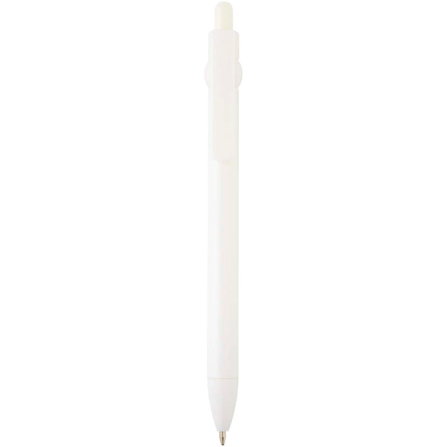 Penna a sfera in plastica riciclata Fidget (inchiostro nero)