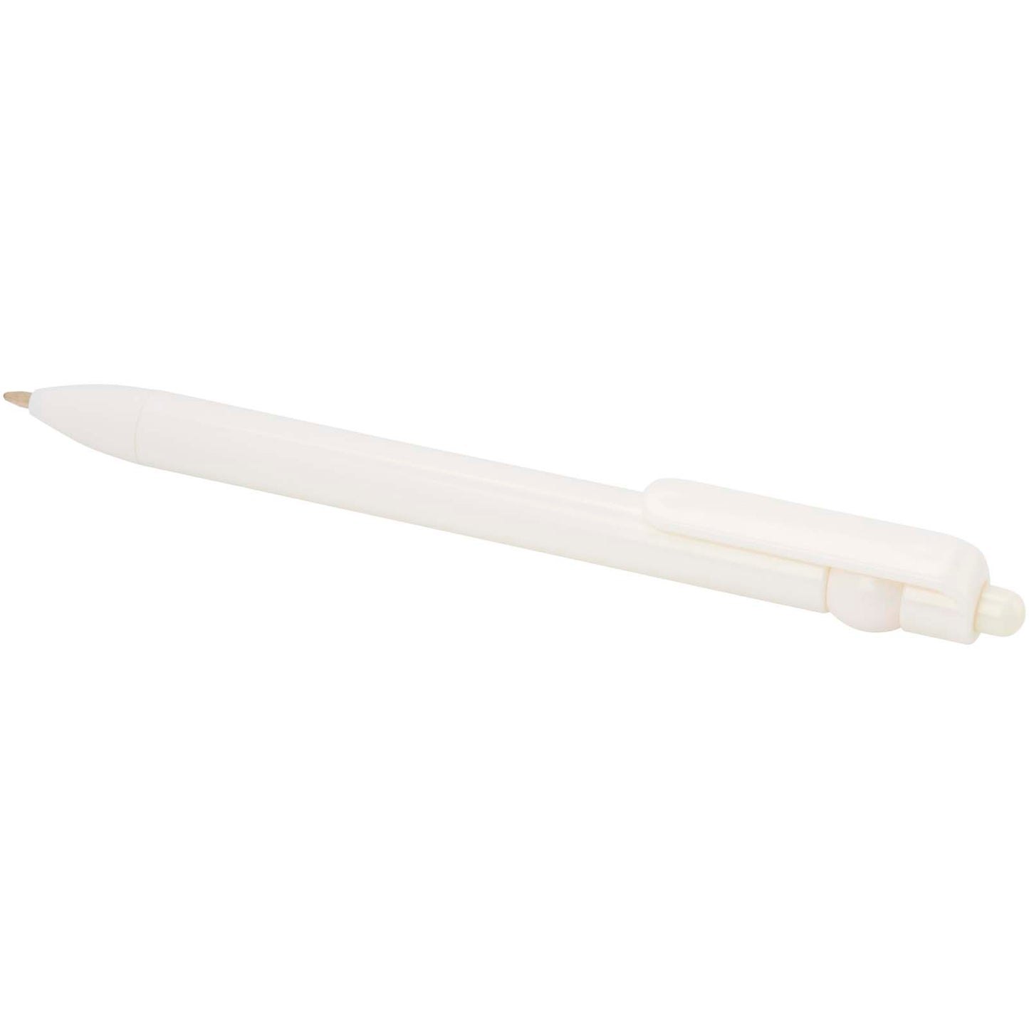 Penna a sfera in plastica riciclata Fidget (inchiostro nero)